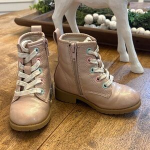 Jellypop Shimmering Pink Kids Boots